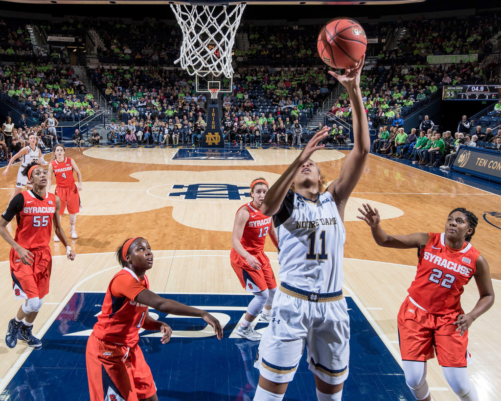 Notre Dame vs. Syracuse, 90-62