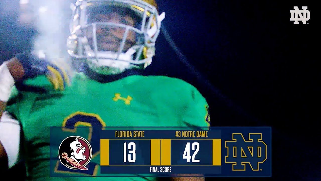 Top Plays | @NDFootball vs. Florida State (2018)
