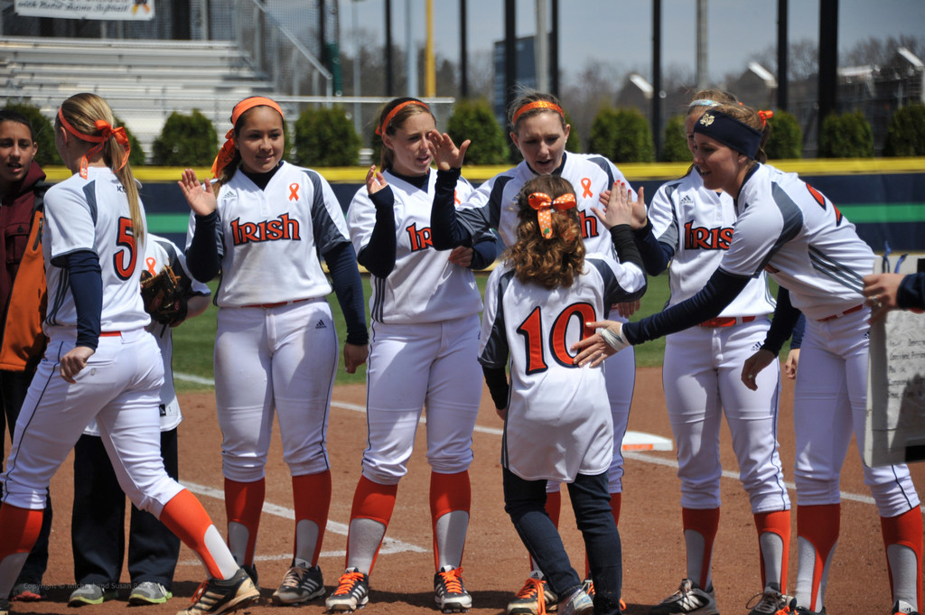 2014 Notre Dame Strikeout Cancer Doubleheader
