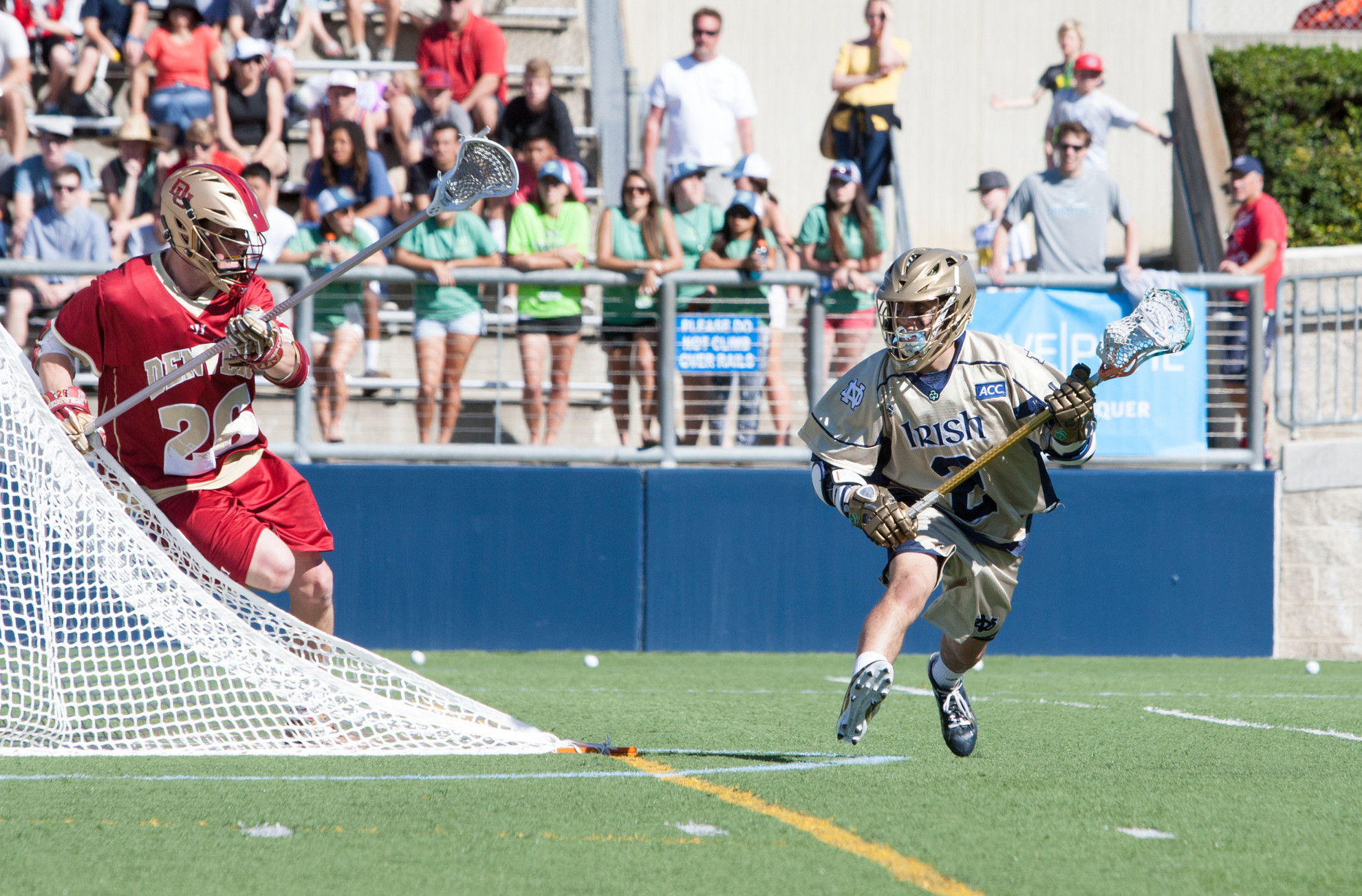 #10 Notre Dame Travels To Marquette For Tuesday Tilt Senior attackman John Scioscia registered six goals and two assists.