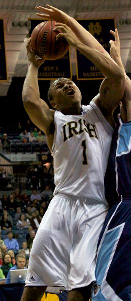 Tyrone Nash has notched a double-double in each of the past two games for the Fighting Irish