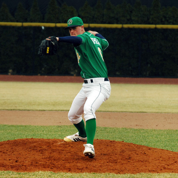 Irish And South Bend Silverhawks Entertain Large Crowd Freshman Brian Dupra struckout four in 2.0 innings of work Wednesday night.
