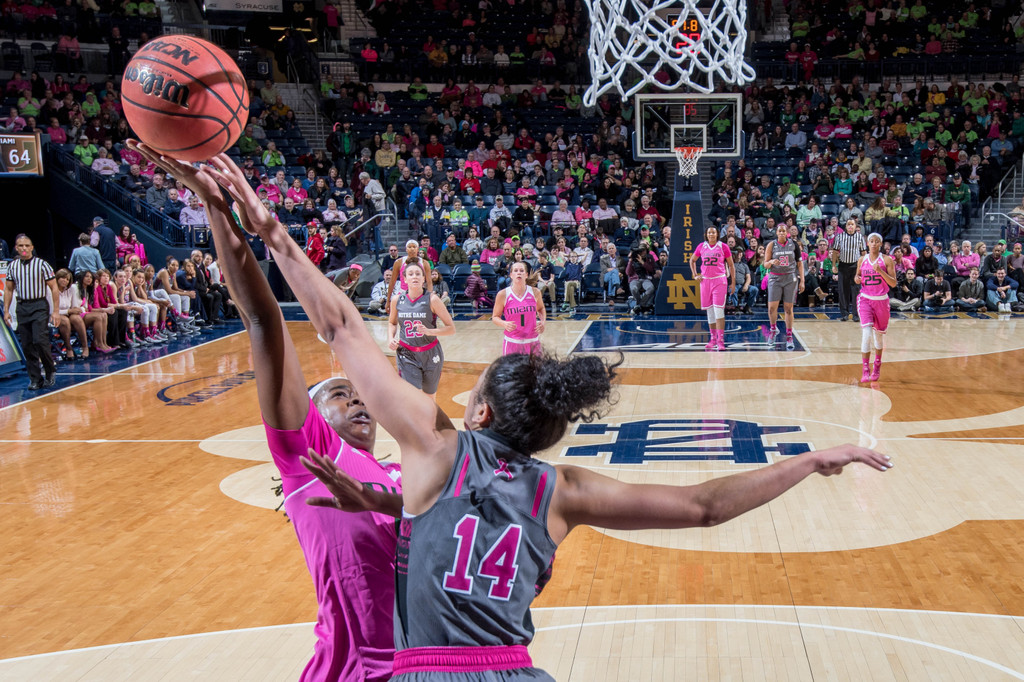 No. 3 Notre Dame vs. No. 19 Miami