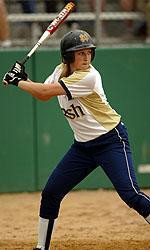 Seventh-Inning Home Run Dooms Softball Against Marshall Liz Hartmann drilled a three-run home run in the top of the seventh to push Notre Dame to a 4-1 victory over Eastern Michigan on Sunday, March 20.
