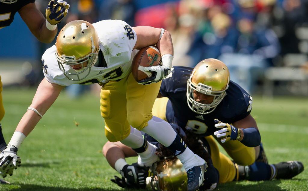 Notre Dame Football Blue-Gold Game