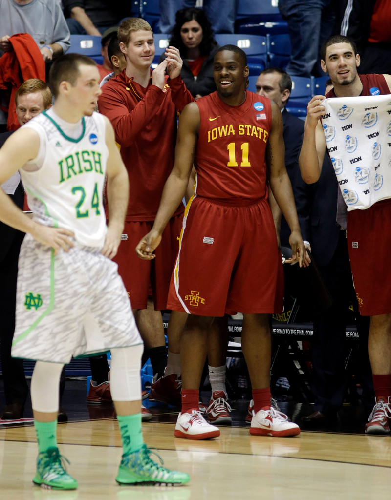 No. 23 Notre Dame Falls To Iowa State In NCAAs, 76-58 (AP)