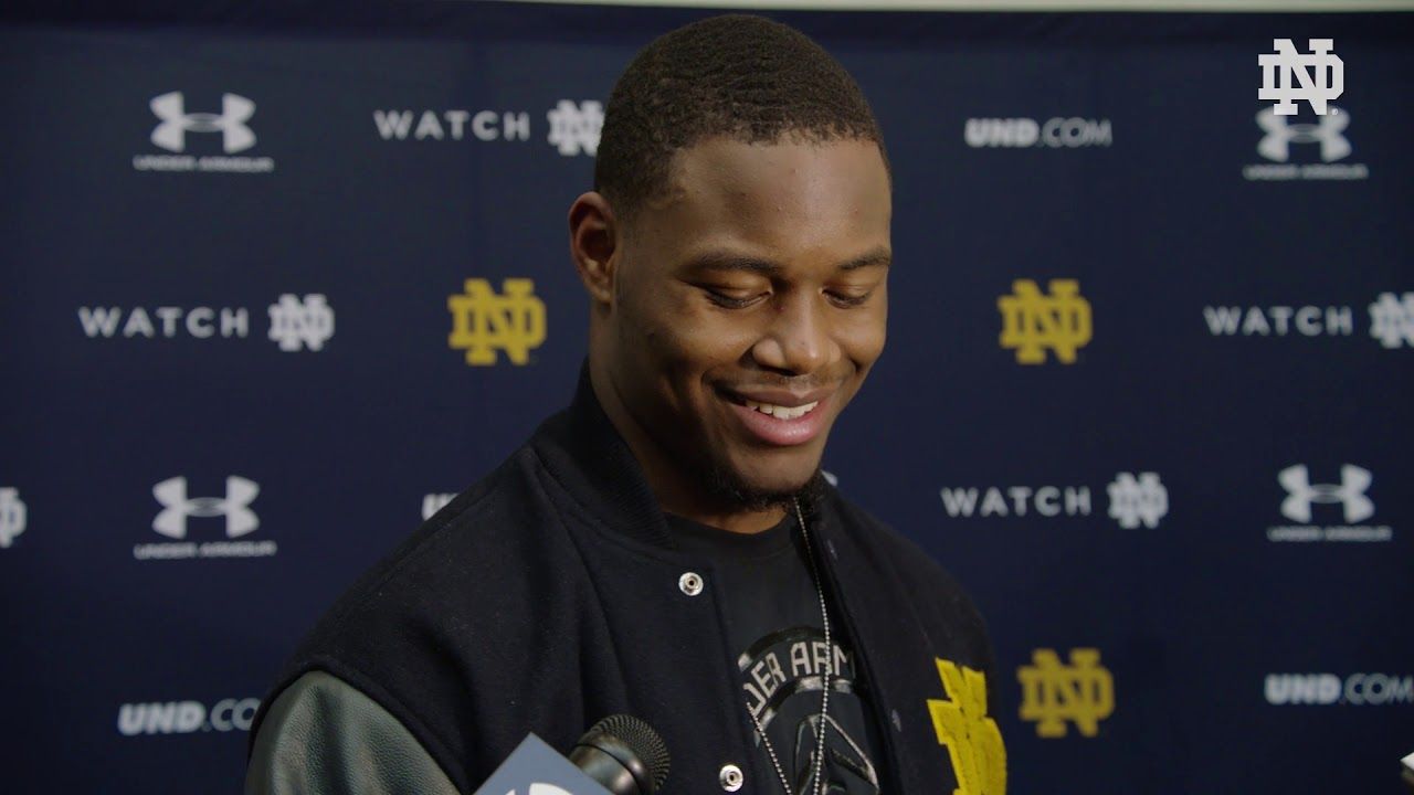 @NDFootball Daelin Hayes Press Conference | Citrus Bowl