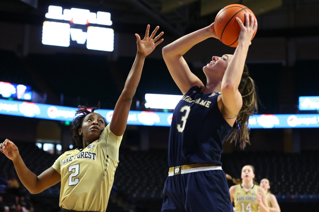 ND WBB vs. Wake Forest (USATSI)