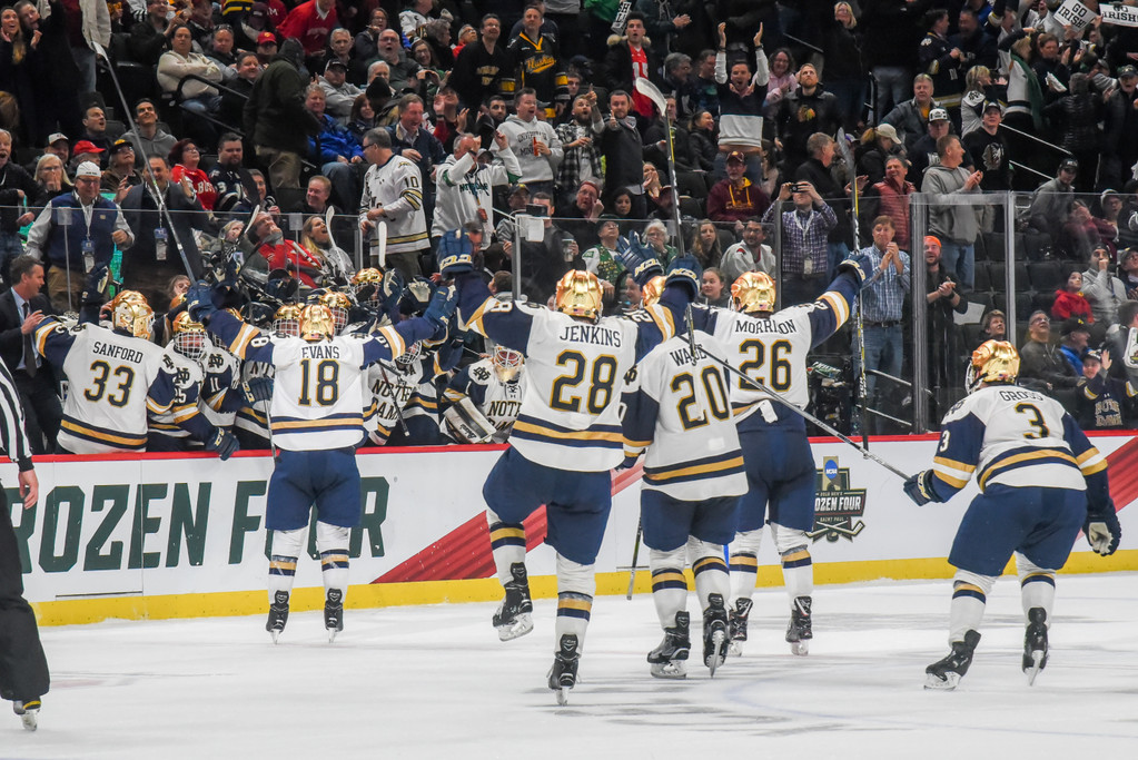 No. 1 Notre Dame Hockey vs. Michigan, National Semifinal