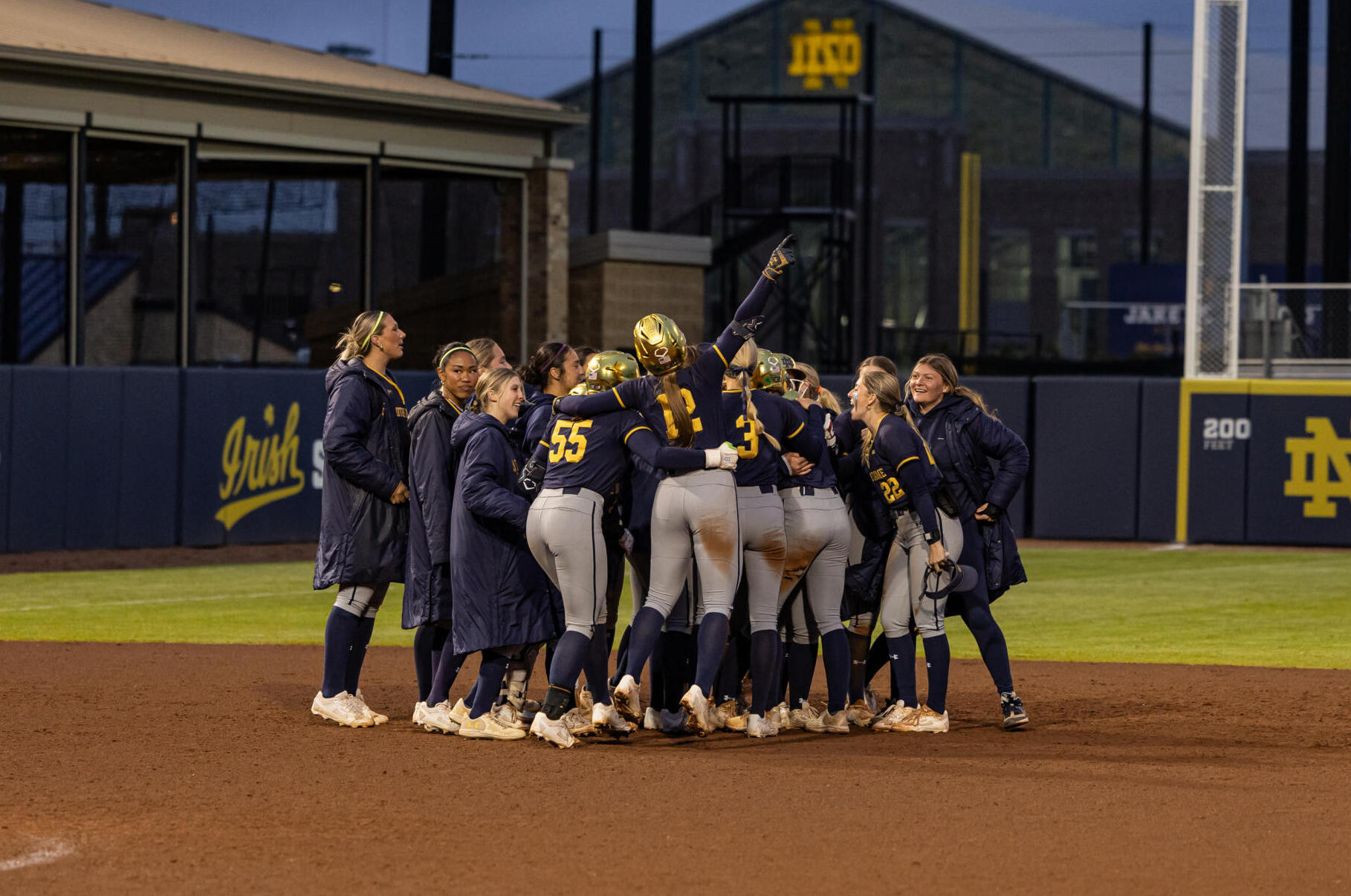 Irish Storm Back To Walk-Off DePaul Irish Storm Back To Walk-Off DePaul