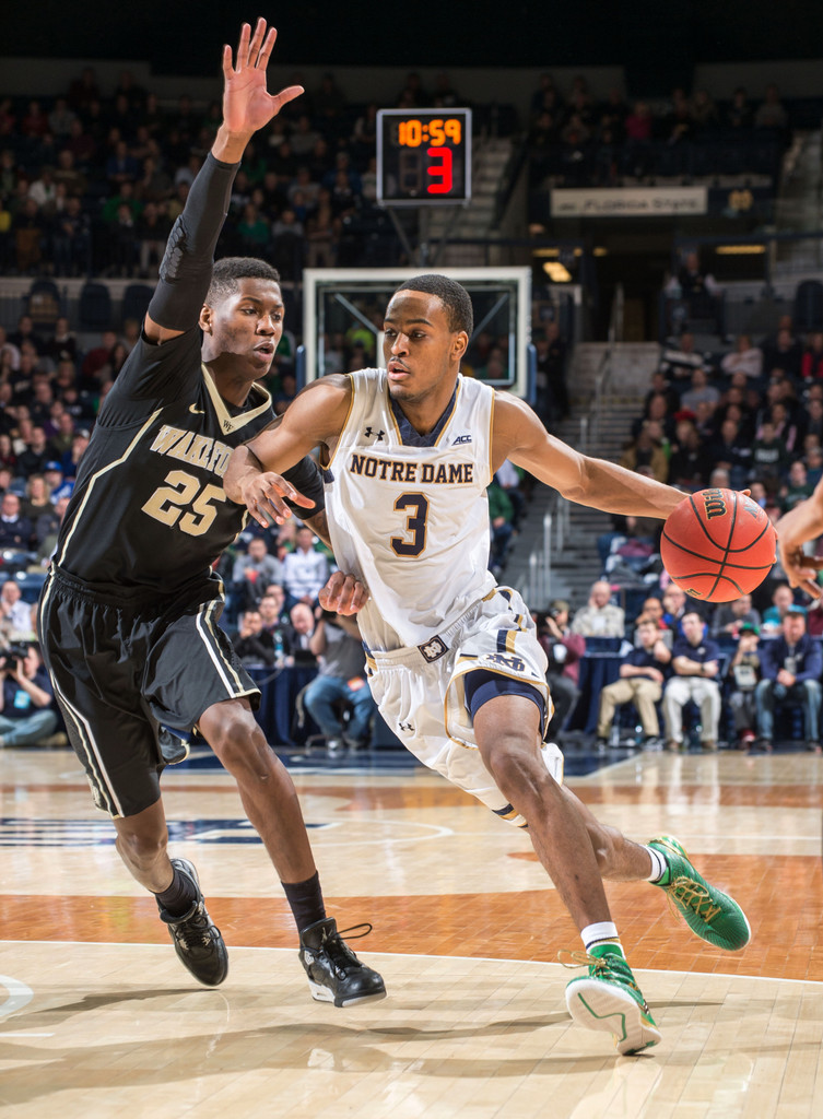 No. 10 Men's Basketball vs. Wake Forest (USATSI)