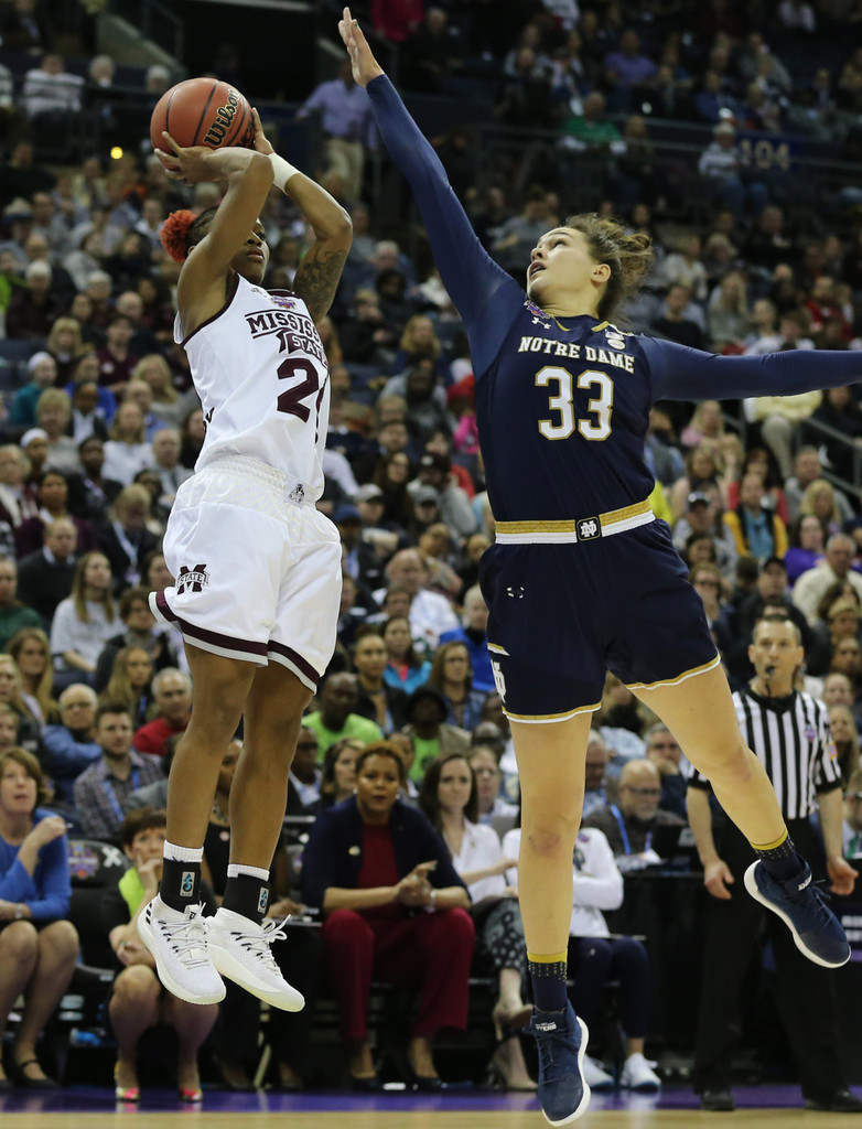 NCAA National Championship: ND WBB 61, Mississippi State 58 (USATSI)