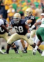 UND.com Best Place To Follow Notre Dame Players During NFL Draft Weekend Ryan Harris is looking forward to hearing his named called during the 2007 NFL Draft, which starts this Saturday.
