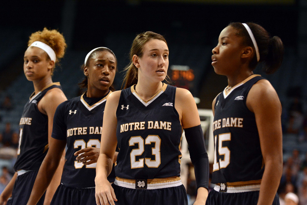 No. 7 Notre Dame at No. 13 North Carolina