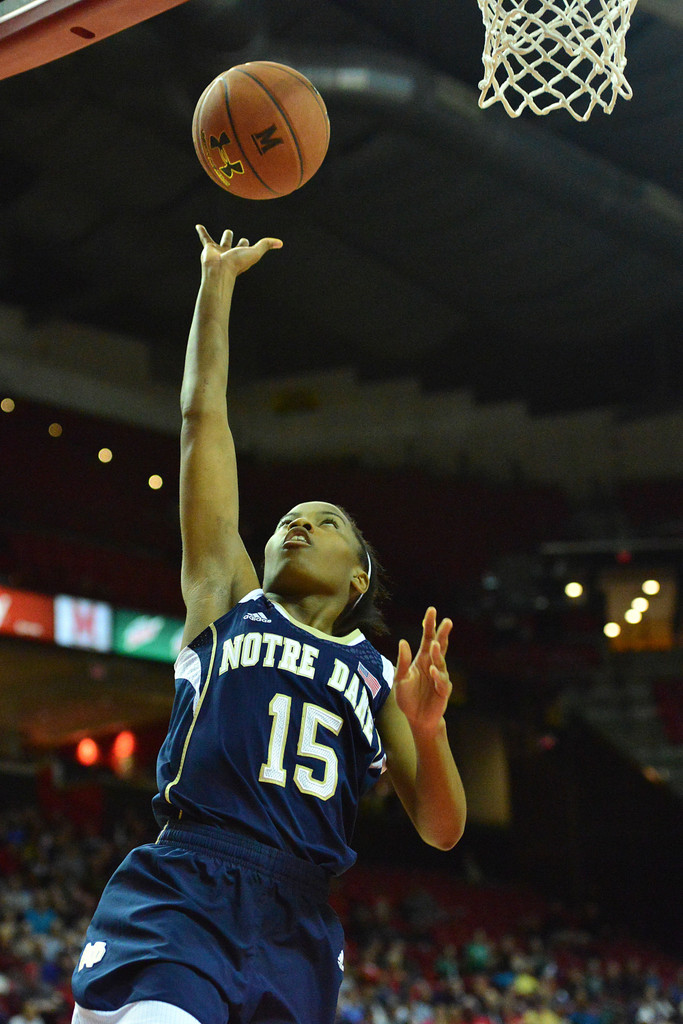 No. 2 Notre Dame at No. 8 Maryland