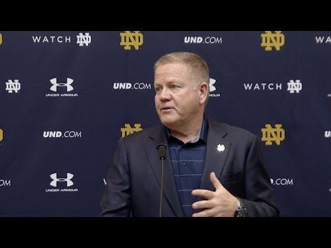 @NDFootball Brian Kelly Press Conference (03.05.18)
