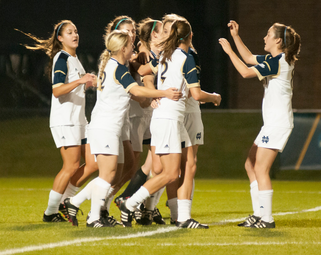 Notre Dame Women's Soccer vs Milwaukee 11-09-2012