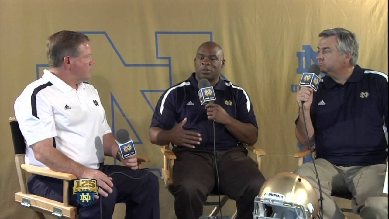 Brian Kelly Interview - UND.com 2012 Notre Dame Football Media Day Live