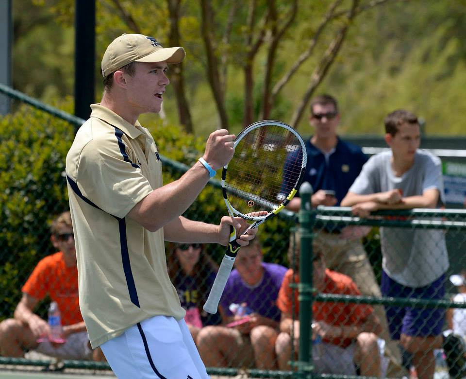 Andrews Wins Two ITA Midwest Awards Senior Greg Andrews
