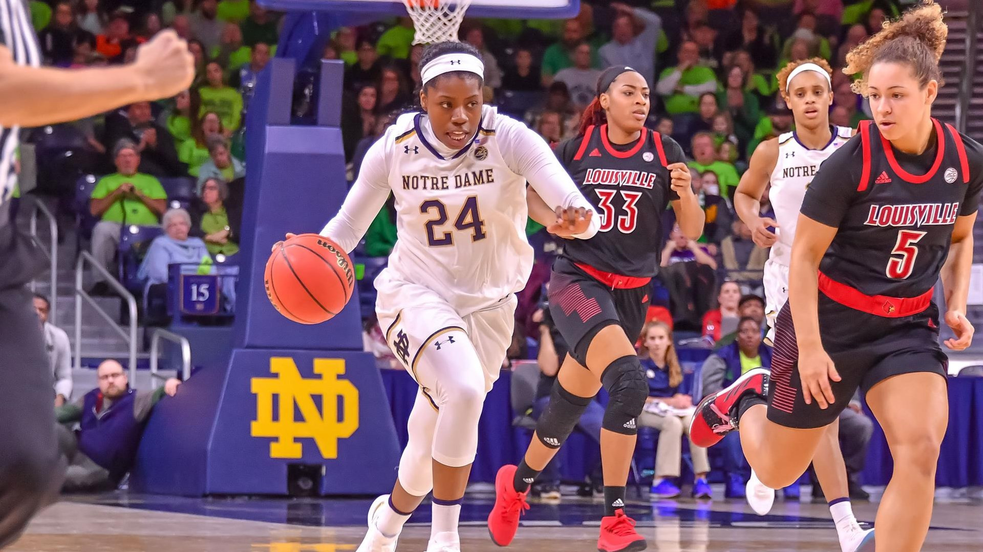 Irish Shake Demons with Win Over Cardinals Arike Ogunbowale