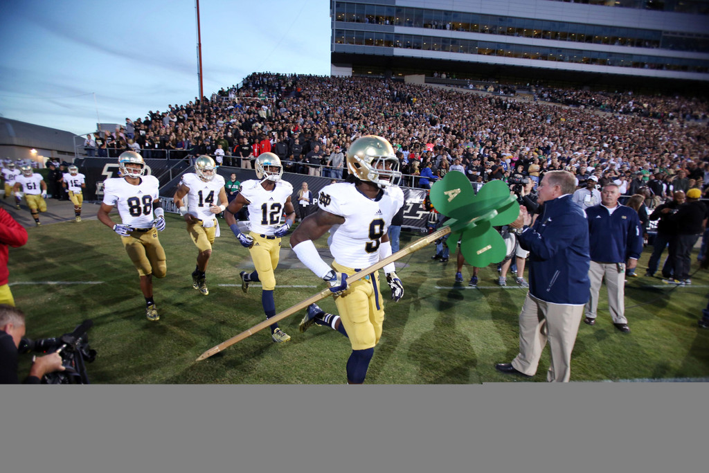 Notre Dame at Purdue (USATSI)