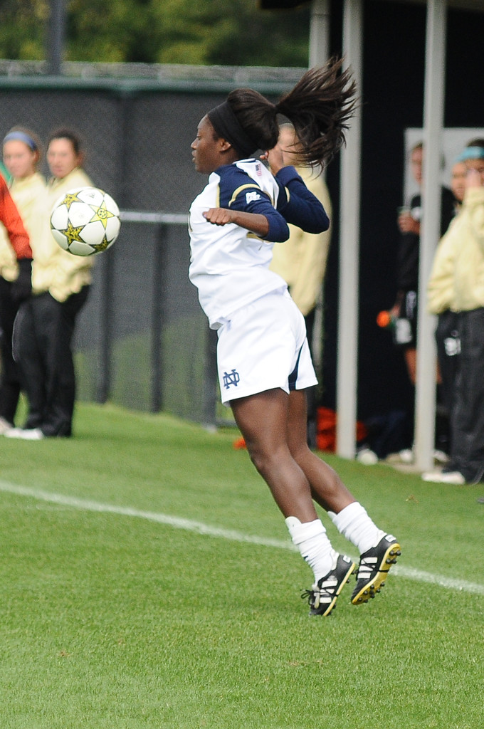 Notre Dame Women's Soccer vs Oakland on 09-23-2012