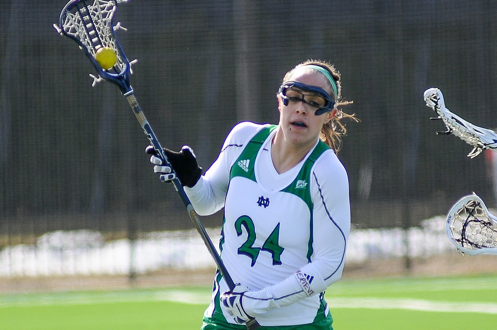 Notre Dame Women's Lacrosse vs Stanford on February 19, 2012