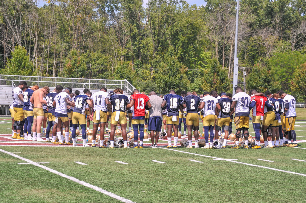 2017 Notre Dame Football Fall Camp - Practice One