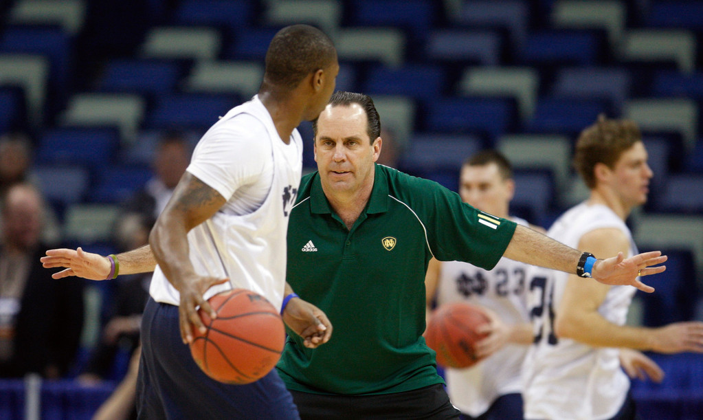NCAA First Round Practice (AP)