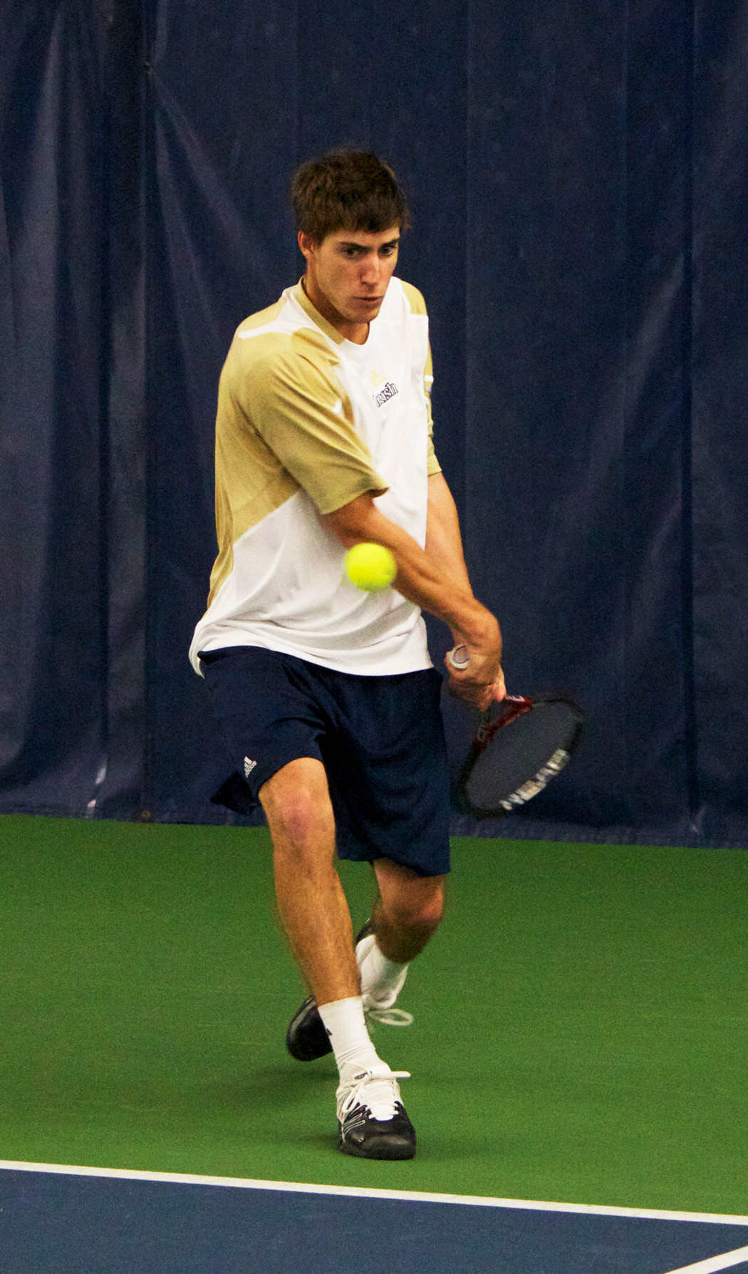 Irish Head to Columbus for USTA/ITA Midwest Regional Championships Sophomore Ryan Bandy.