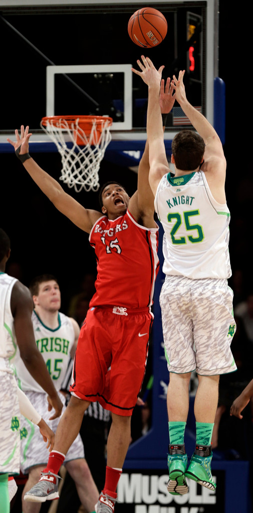 No. 24 Notre Dame Downs Rutgers, 69-61 (AP)