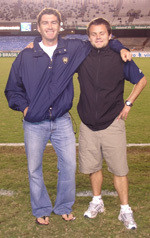 Bobby Clark’s Fourth And Final Diary Entry From Brazil Trip Assistant coaches Jamie Clark (left) and Chad Riley (right) enjoyed their time in Brazil as they prepare to embark on their inaugural season as part of the Fighting Irish staff.