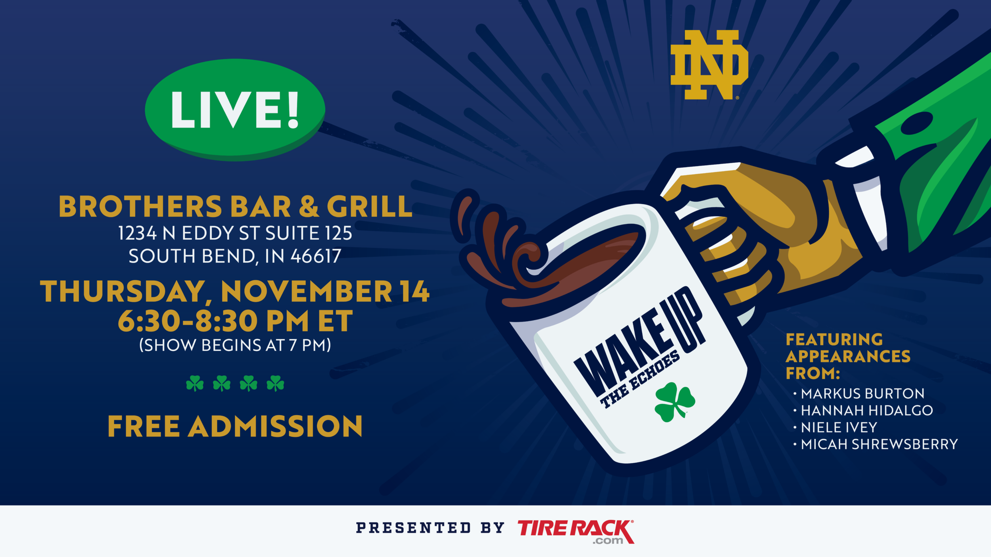 Wake Up The Echoes Podcast Show to Host Special Live Event Wake Up The Echoes Podcast Show to Host Special Live Event