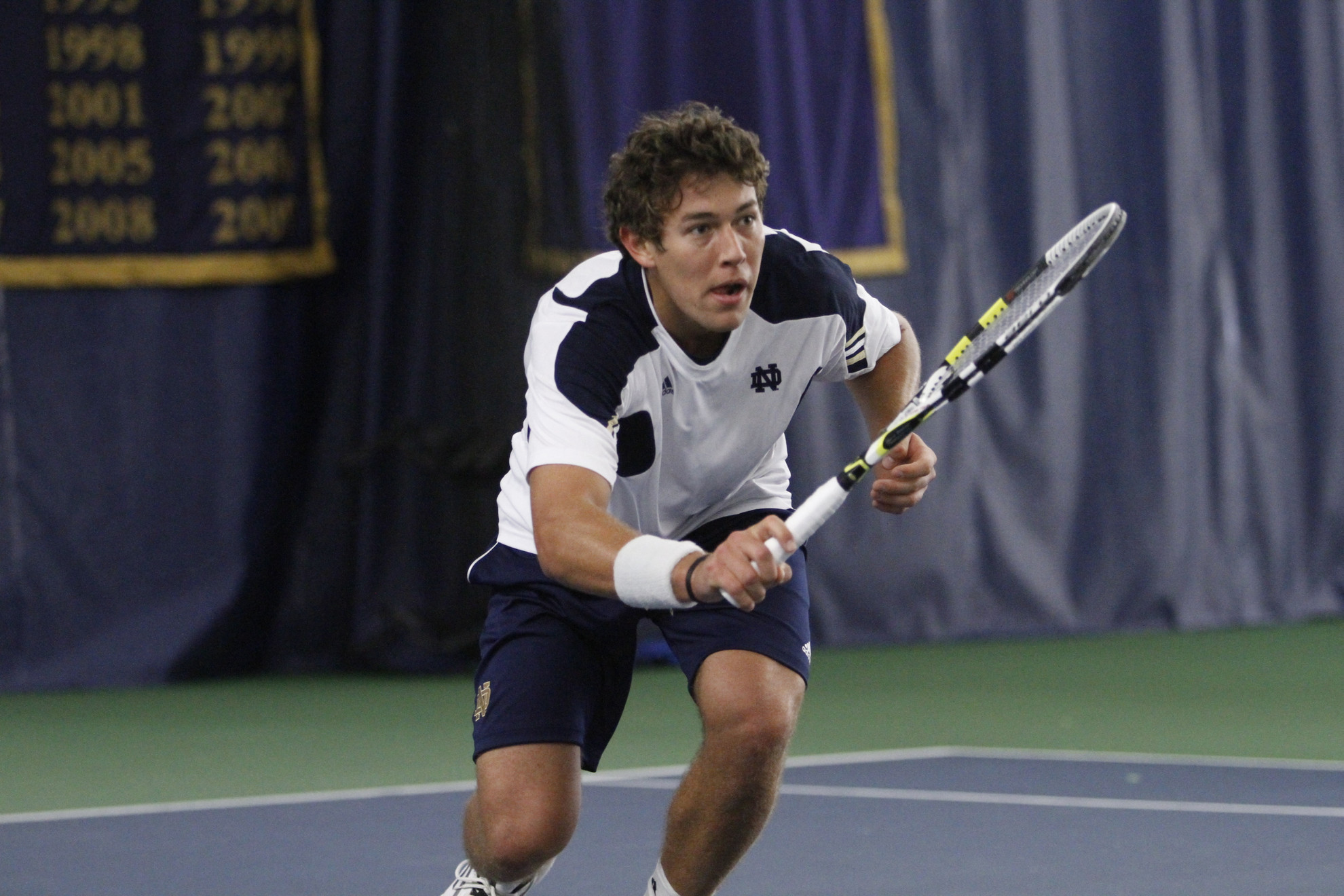 Freshmen Pick Up First Collegiate Wins To Highlight Day One Senior Blas Moros was named BIG EAST Men's Tennis Player of the Week Tuesday.