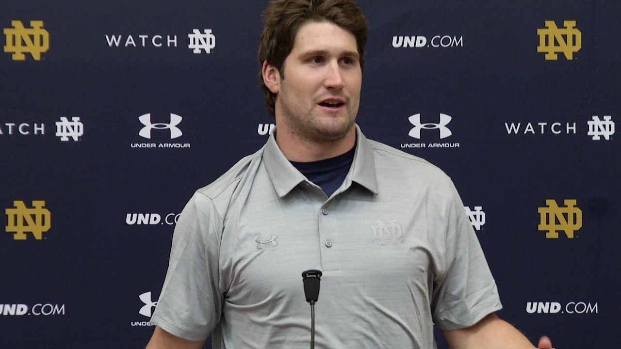 @NDFootball Greer Martini Press Conference - NC State (10.25.17)