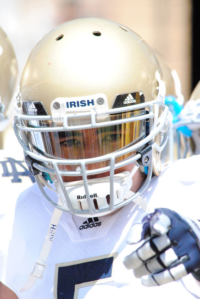 Martin, Cave, Lewis-Moore & Te’o Named To Outland, Nagurski Watch Lists Senior linebacker Manti Te'o.