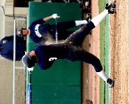 Cooper Earns BIG EAST And National Player-Of-The Week Honors, Repeats As BIG EAST Batting Champ Craig Cooper - shown stroking a triple earlier this season during Turn-Back-The-Clock Night - has been tabbed for national hitter-of-the-week honors after batting 13-for-22 with 13 RBI during the final week of the regular season.