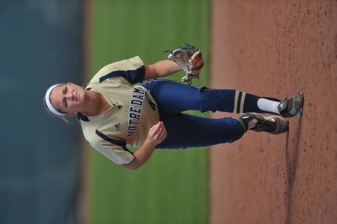 Junior Chloe Saganowich had four hits Sunday in games against Wisconsin and Presbyterian.