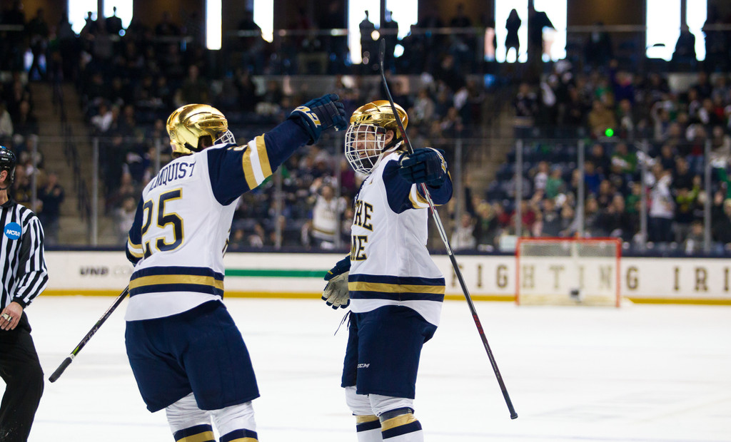 No. 1 Notre Dame Hockey vs. Penn State, Big Ten Tournament Semifinal