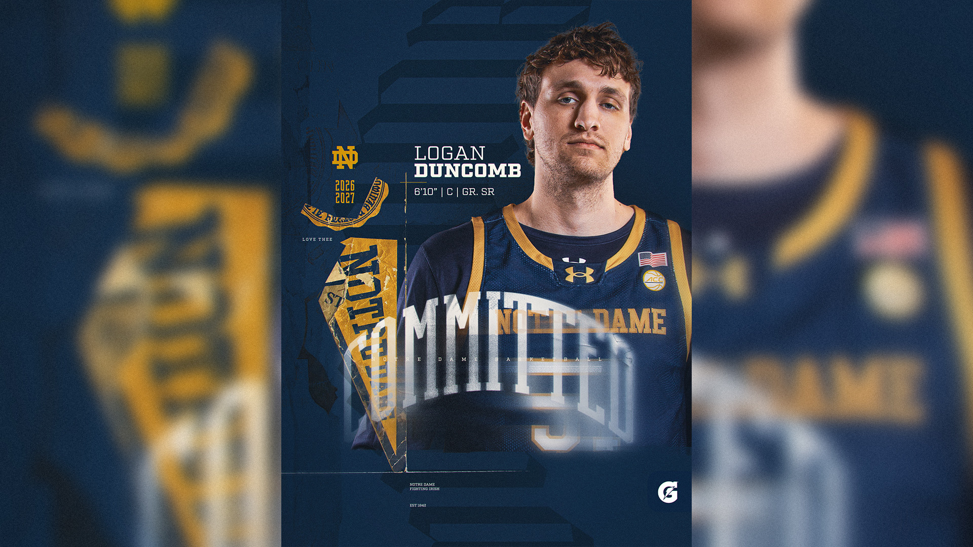Irish Land Graduate Transfer Logan Duncomb Irish Land Graduate Transfer Logan Duncomb
