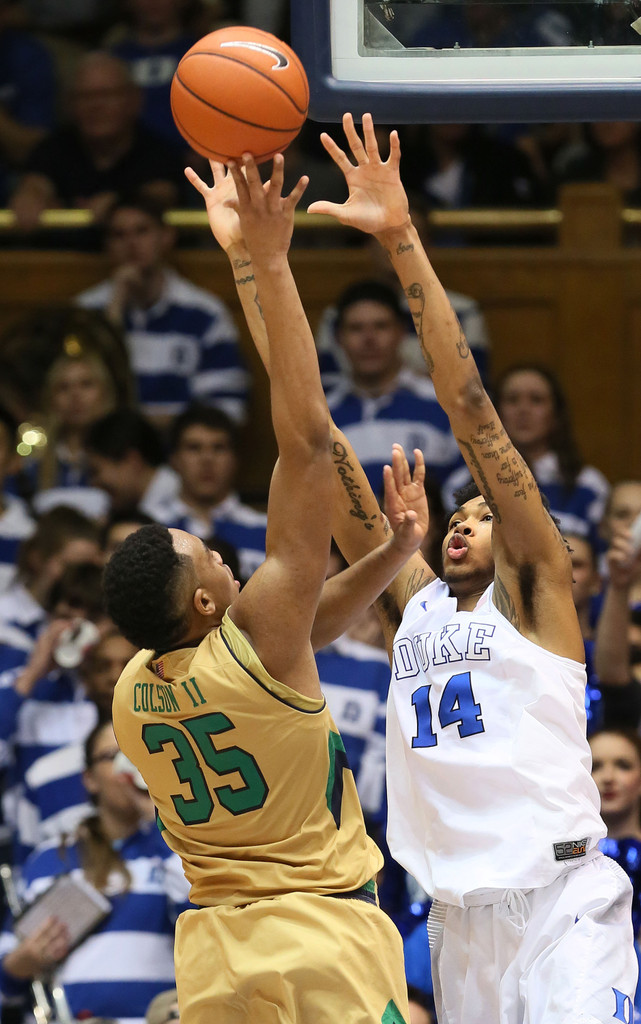 Notre Dame 95, No.9/6 Duke 91