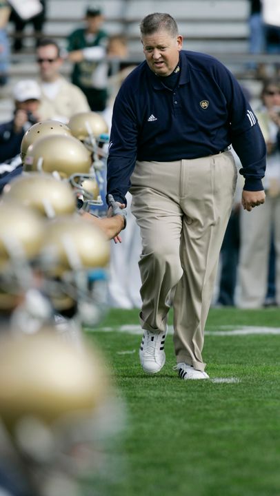 Charlie Weis will run the '08 Irish through a three-hour practice that is open to the fans on Sunday, Aug. 10.