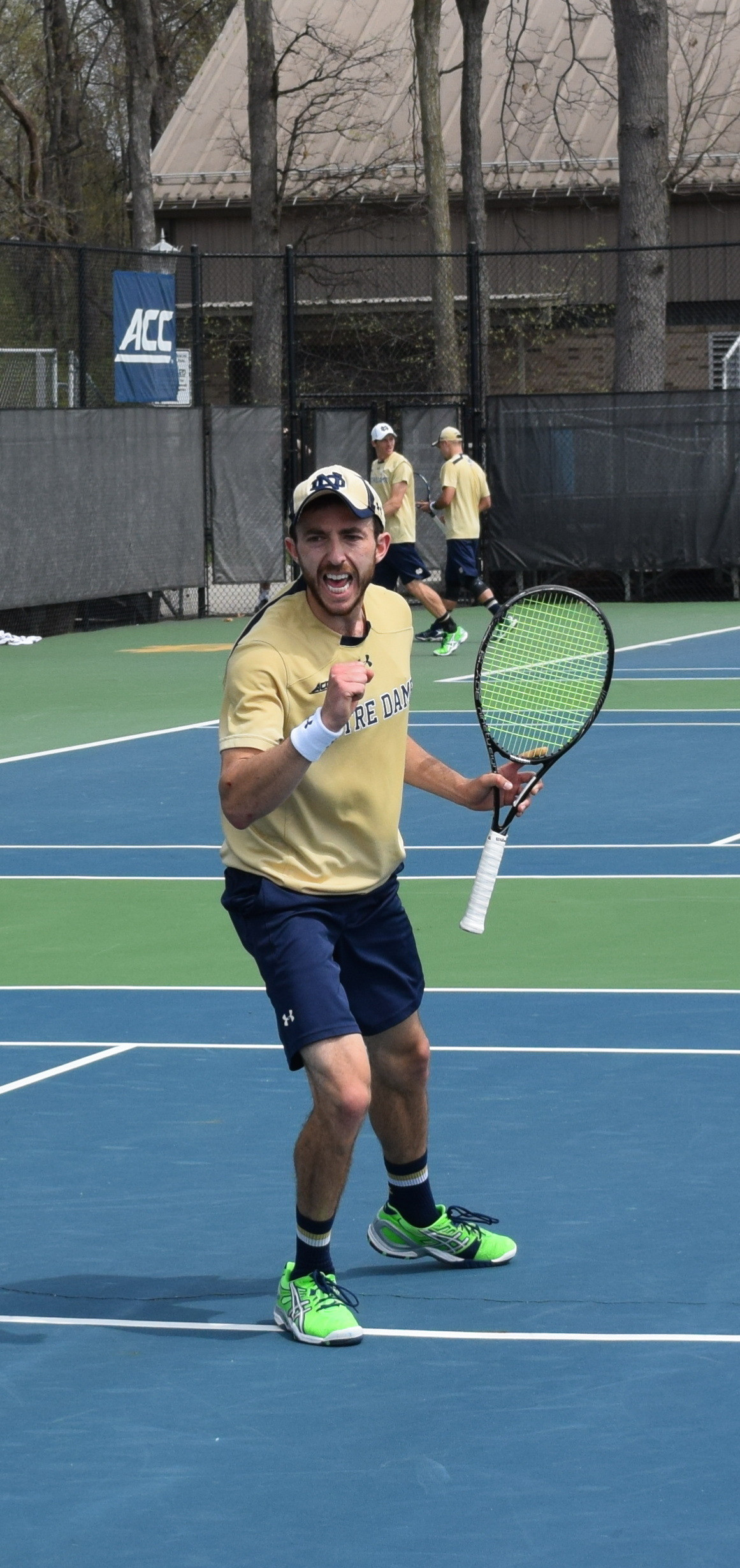 No. 37 Irish Slip By No. 36 N.C. State, 4-3 Graduate Dougie Barnard was named to his first All-ACC Academic Team after earning increased playing time and posting a 4.0 GPA in each of his last two semesters as a senior in 2015.