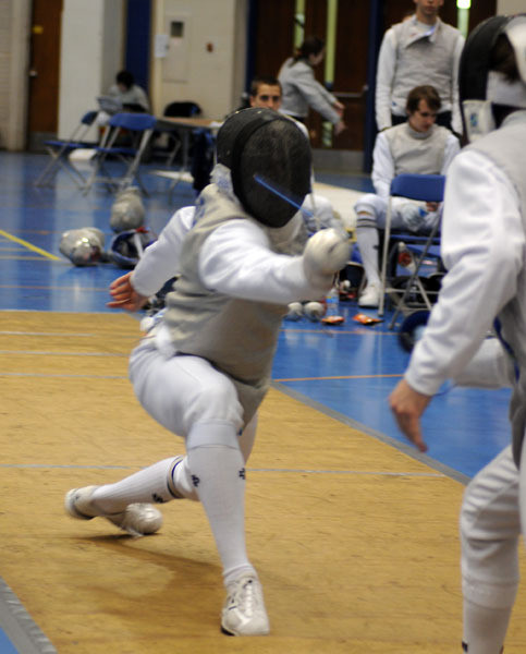 Men’s And Women’s Fencing Ranked First In USFCA Coaches’ Poll Nicholas Crebs and the Irish are ranked first overall.