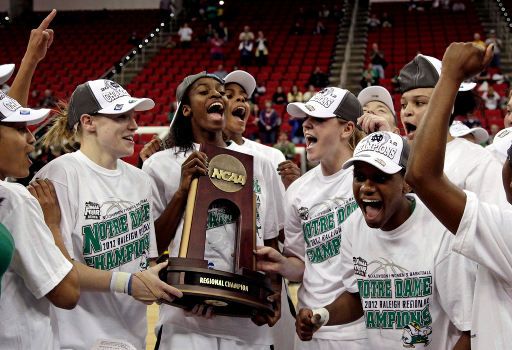 #4 Irish Back in Final Four After 80-49 Win Over #5 Maryland (AP)