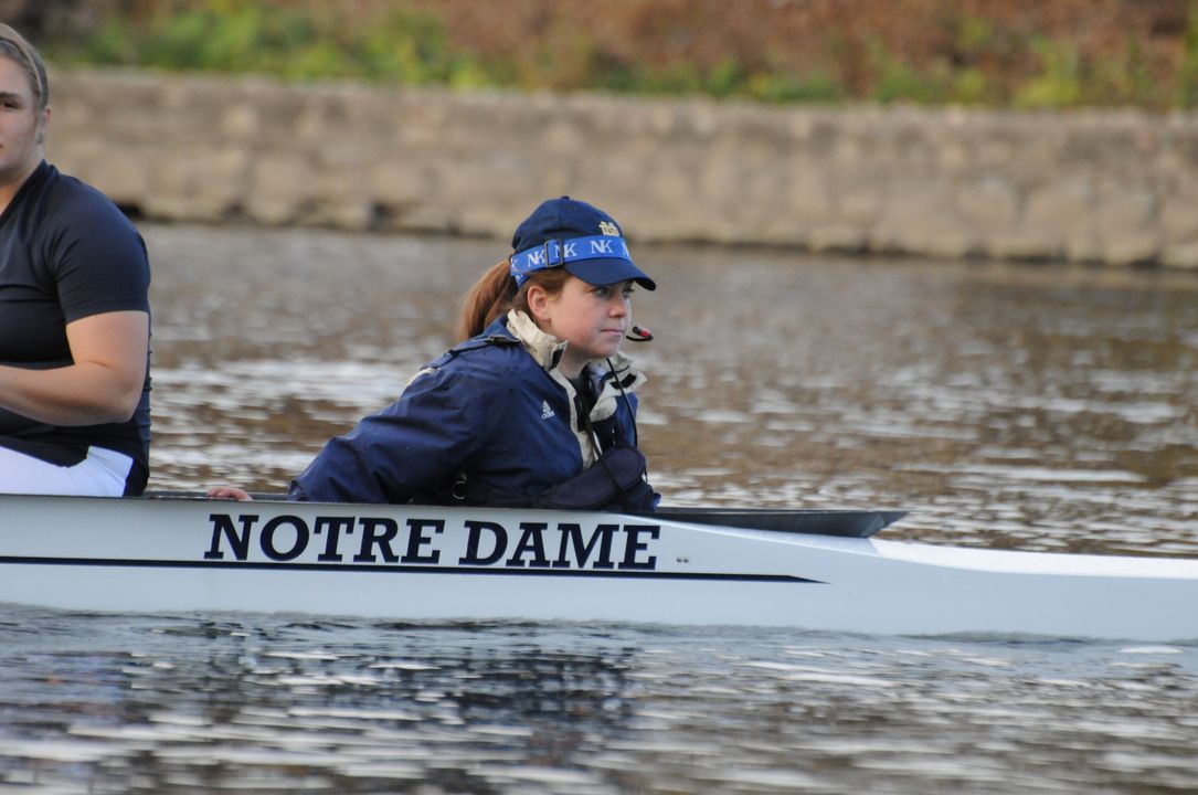 Coxswain Alicia Elliott and the open four "A" boat earned the C final victory on Sunday for the Irish.