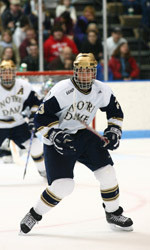 Irish Win Game One Of CCHA Battle For First With A 4-1 Decision Versus Miami Mark Van Guilder got the Irish offense in gear early as he scored his 14th goal of the season just 1:56 into the first period as the Irish rolled to a 4-1 win over Miami.