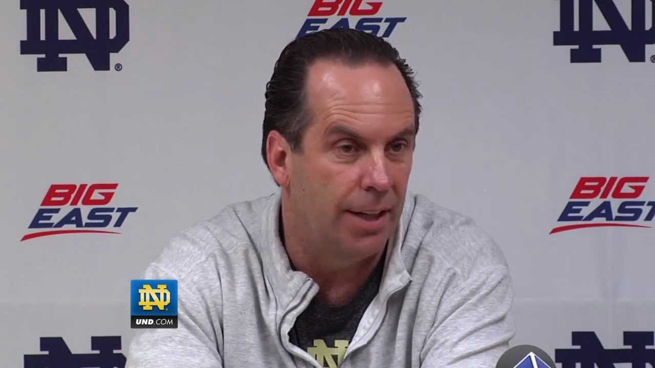 Mike Brey Press Conference January 23, 2012