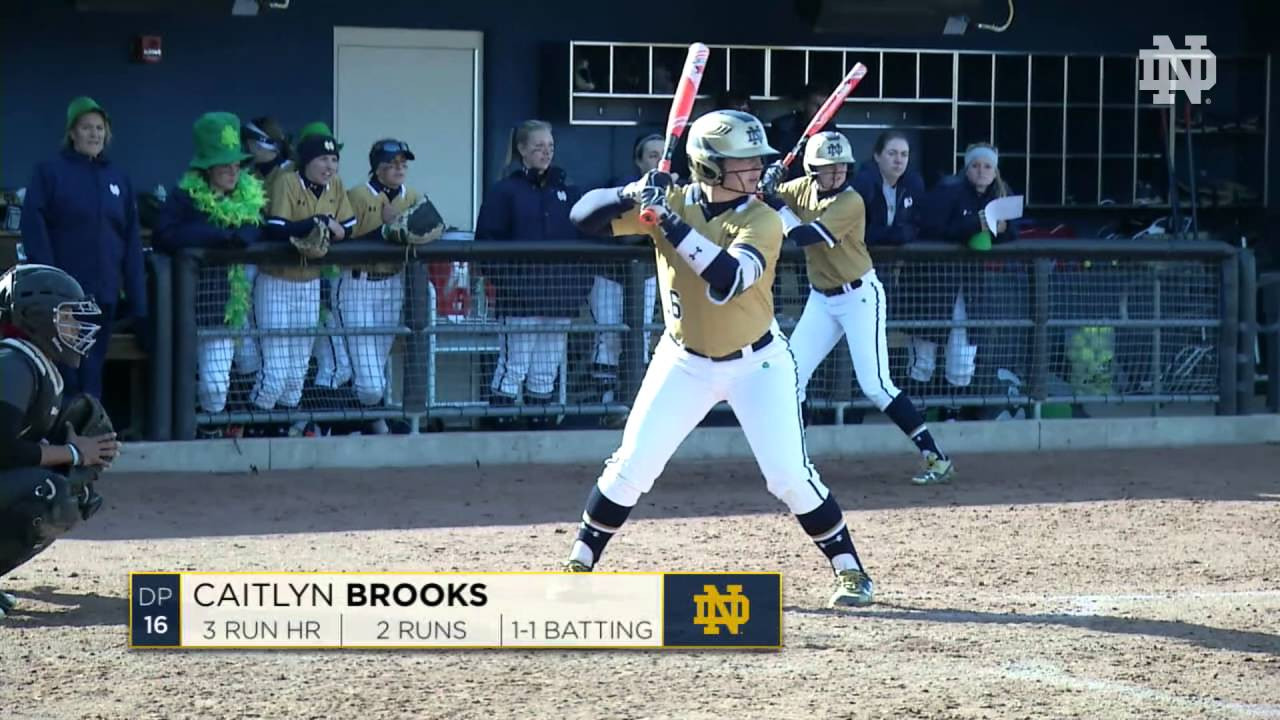 Notre Dame vs. IUPUI Softball Highlights