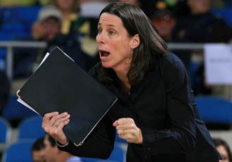 Head coach Debbie Brown is eight wins shy of her 400th victory at Notre Dame.